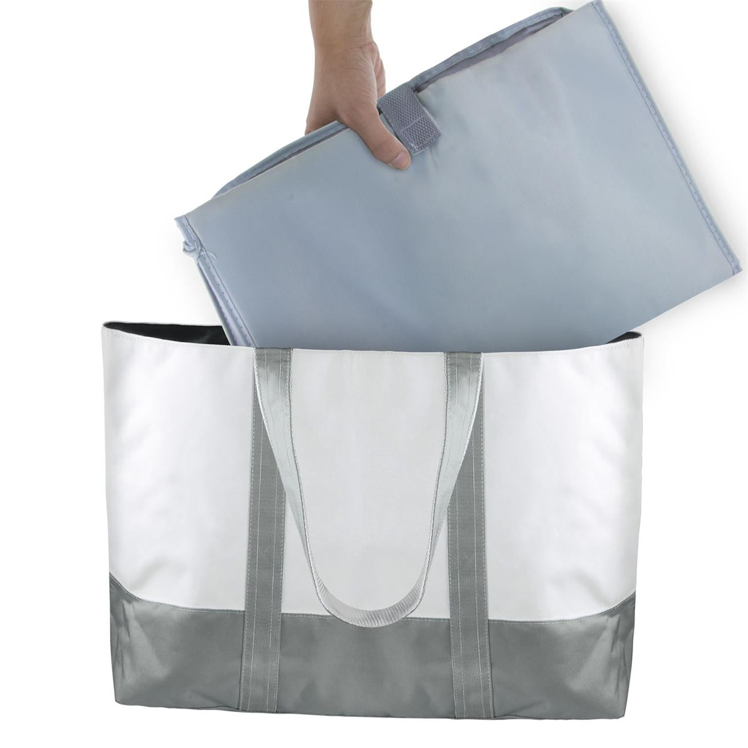 Tapis À Langer De Voyage Pour Bébé Gris - Home Deco Kids