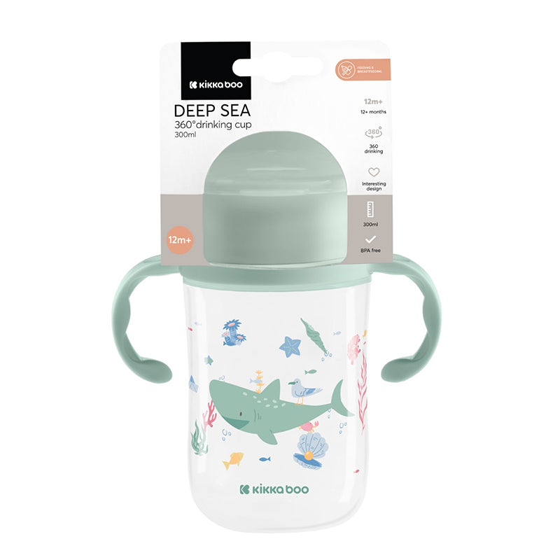 Tasse Pour Enfant 300ml Vert 12m+ - Kikkaboo