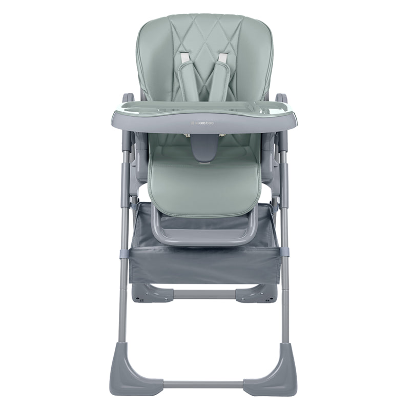 Chaise haute bébé Comfy + Vert - Kikkaboo