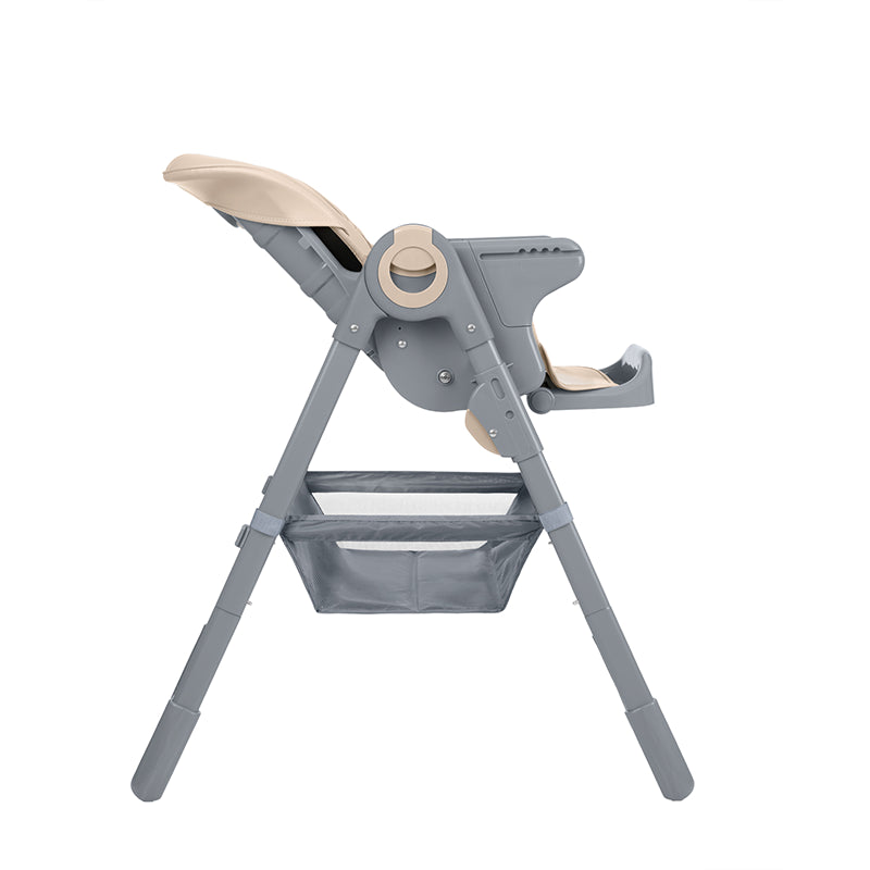 Chaise haute bébé Comfy + Beige - Kikkaboo