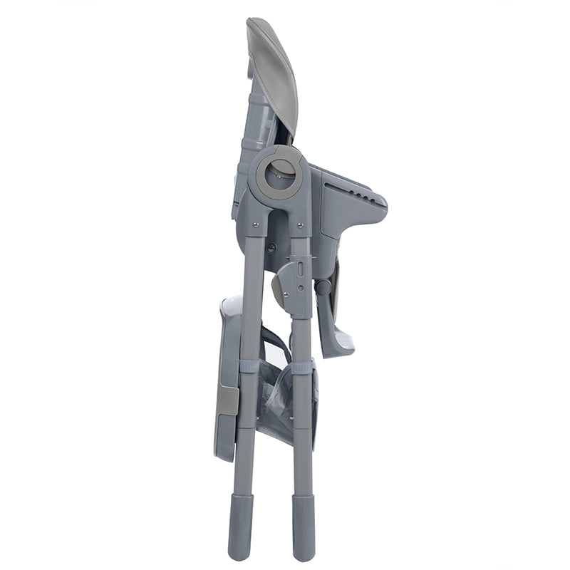 Chaise haute bébé Comfy + Gris - Kikkaboo