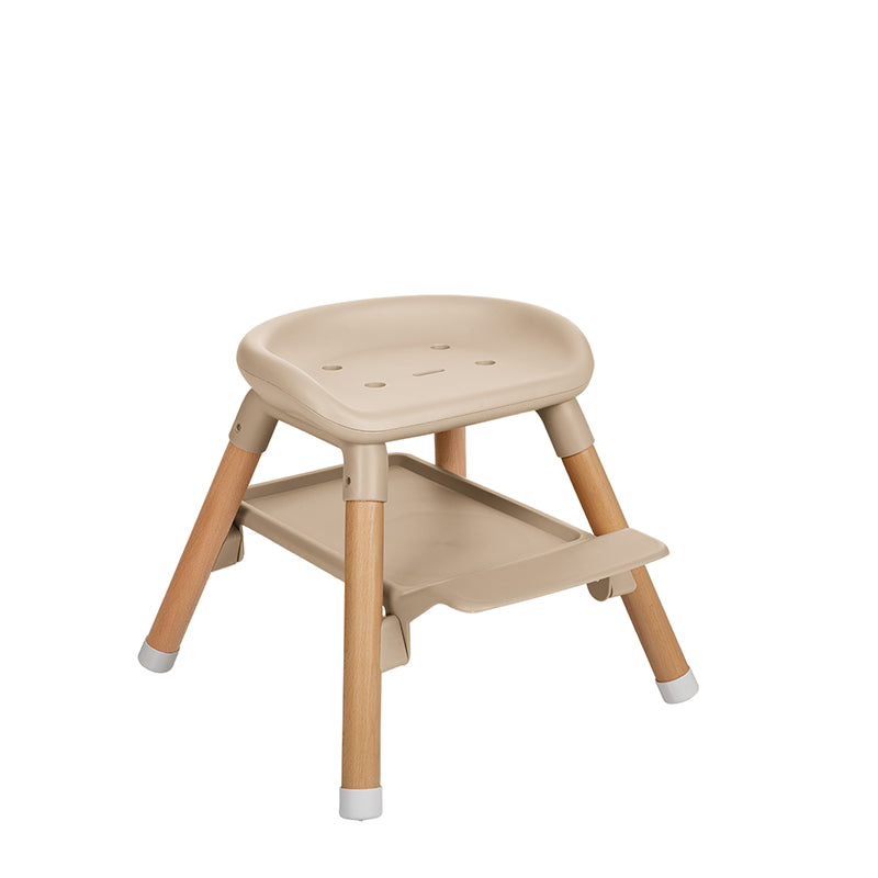 Chaise haute 3+ Woody 6 en 1 Beige - Kikkaboo