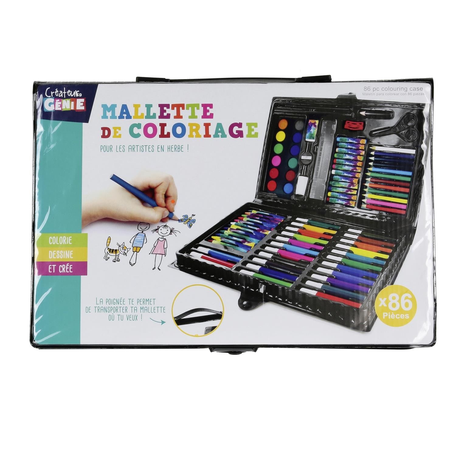 Malette De Coloriage Arc-En-Ciel - Créateur de Genie