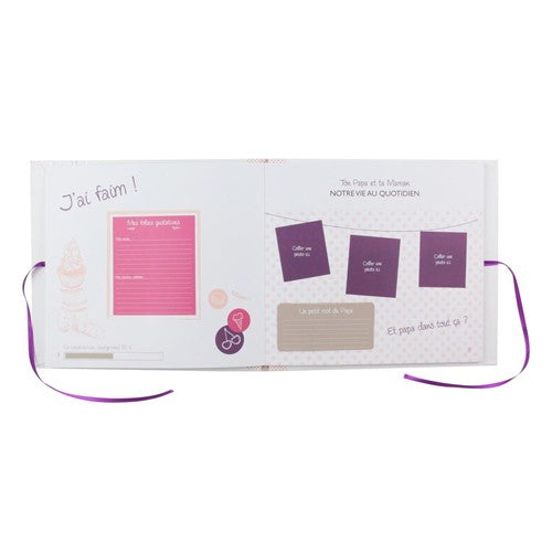 Livre de naissance personnalisable fille - Tom & Zoé