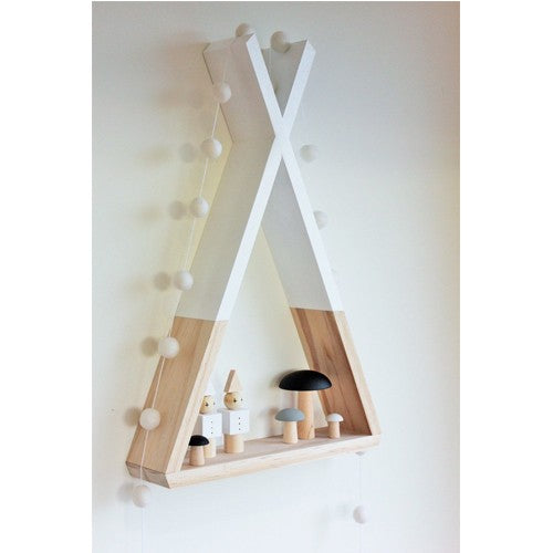 Etagère tipi en Pin Blanc - Atmosphera For Kids