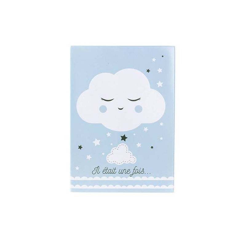 Protège carnet de santé personnalisable Bleu - Tom & Zoé