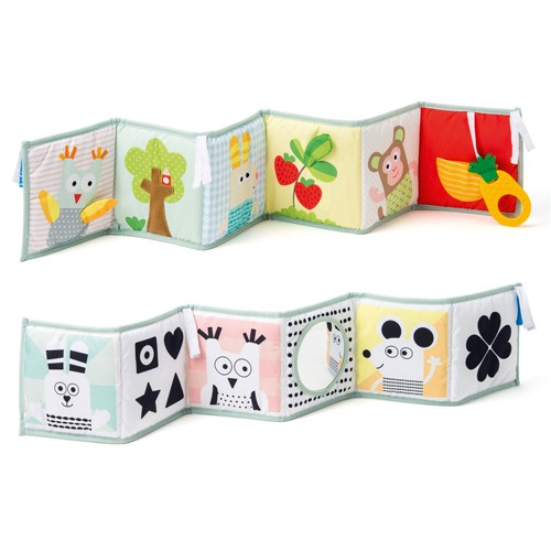 Livre évolutif d'éveil en tissu 3 en 1 - Taf Toys