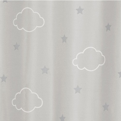 Rideau occultant phosphorescent Gris 140 x 250 - Atmosphera For Kids